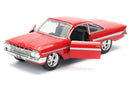 Jada Toys Fast & Furious FF8 1961 Chevy Impala 1:32 Hollywood Ride