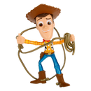 Jada Toys Toy Story Woody 4" Diecast MetalFig