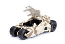 Jada Toys Batman The Dark Night Batmobile Camo with Batman 1:24 Scale Hollywood Ride