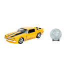 Jada Toys Transformers (2007) Bumblebee 1977 Chevy Camaro 1:24 Scale Hollywood Ride Diecast Vehicle