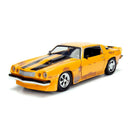 Jada Toys Transformers (2007) Bumblebee 1977 Chevy Camaro 1:24 Scale Hollywood Ride Diecast Vehicle