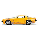 Jada Toys Transformers (2007) Bumblebee 1977 Chevy Camaro 1:24 Scale Hollywood Ride Diecast Vehicle