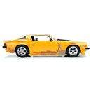 Jada Toys Transformers (2007) Bumblebee 1977 Chevy Camaro 1:24 Scale Hollywood Ride Diecast Vehicle