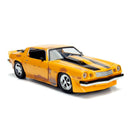Jada Toys Transformers (2007) Bumblebee 1977 Chevy Camaro 1:24 Scale Hollywood Ride Diecast Vehicle