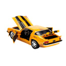 Jada Toys Transformers (2007) Bumblebee 1977 Chevy Camaro 1:24 Scale Hollywood Ride Diecast Vehicle