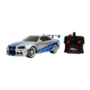 Jada Toys Fast & Furious 2002 Nissan Skyline GT R (BNR34) 1:16 Scale Remote Control Car