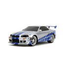 Jada Toys Fast & Furious 2002 Nissan Skyline GT R (BNR34) 1:16 Scale Remote Control Car