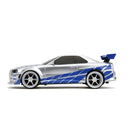 Jada Toys Fast & Furious 2002 Nissan Skyline GT R (BNR34) 1:24 Scale Remote Control Car