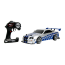 Jada Toys Fast & Furious 2002 Nissan Skyline GT R (BNR34) 1:10 Scale Remote Control Drift Car