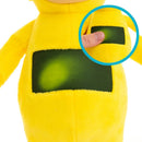The Loyal Subjects Teletubbies Laa Laa 8'' Plush with Interactive Color Changing Belly Patch