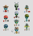 Kaleidos Creative Kaleidos Creative Abducted Blind Box Series 1 (Display of 9)