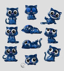 Kaleidos Creative Kaleidos Creative Catscans Blind Box Series 1 (Display of 9)