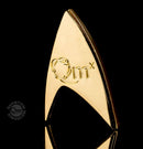 Quantum Mechanix Star Trek 50th Anniversary Replica Badge