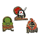 Quantum Mechanix Suicide Squad (2016) Lapel Pin Set