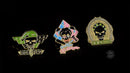 Quantum Mechanix Suicide Squad (2016) Lapel Pin Set