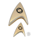 Quantum Mechanix Star Trek: Discovery Enterprise Science Badge & Pin Set