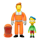 Super7 The Simpsons Troy McClure (Someone's in the Kitchen with DNA) Reaction 3.75" Figure