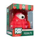 Super7 Peanuts Snoopy in Puffy Red Coat Fun! Fun! Figure