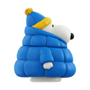 Super7 Peanuts Snoopy in Puffy Blue & Yellow Coat Fun! Fun! Figure
