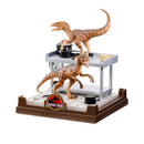 Noble Collection Jurassic Park Velocirpator Diorama
