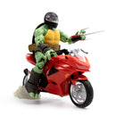 The Loyal Subjects Teenage Mutant Ninja Turtles (comics) Raphael Ninja with Red Motorcycle BST AXN Figure
