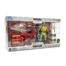 The Loyal Subjects Teenage Mutant Ninja Turtles (comics) Raphael Ninja with Red Motorcycle BST AXN Figure