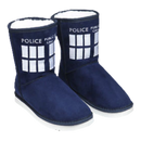 The Robe Factory Doctor Who TARDIS Boot Slipper Ladies Size 7