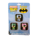 Funko Pop Batman (comics) Pink, Green & Blue US Exclusive Pocket Pop! 3 Pack