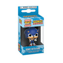 Funko Pop Sonic the Hedgehog Sonic with Ring Pocket Pop! Keychain