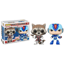 Funko Pop Marvel vs Capcom: Infinite Rocket Raccoon vs. Mega Man X Pop! Vinyl 2 pack