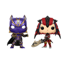 Funko Pop Marvel vs Capcom: Infinite Black Panther vs. Monster Hunter Pop! Vinyl 2 pack