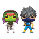 Funko Pop Marvel vs Capcom: Infinite Gamora vs. Strider Player 2 US Exclusive Pop! Vinyl 2 pack