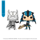 Funko Pop Marvel vs Capcom: Infinite Black Panther vs. Monster Hunter Player 2 US Exc Pop! Vinyl 2 pack