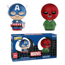 Funko Pop Marvel Comics Captain America & Red Skull SDCC 2018 US Exclusive Dorbz 2 pack