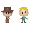Funko Pop Fallout Mysterious Stranger & Adamantium Vynl.