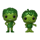 Funko Pop Green Giant Green Giant & Sprout Metallic US Exclusive Pop! Vinyl 2 pack