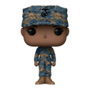 Funko Pop US Military: Marines Female African AmericanPop! Vinyl