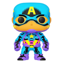 Funko Pop Marvel Comics Captain America Black Light US Exclusive Pop! Vinyl [RS]