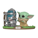 Funko Pop Star Wars: The Mandalorian Child with Egg Canister Pop! Deluxe