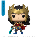 Funko Pop Wonder Woman 80th Anniversary Death Metal US Exclusive (with chase) Pop! Vinyl