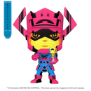 Funko Pop Fantastic Four (comics) Galactus Silver Surfer Black Light (with chase) US Excl 10" Pop! Vinyl