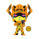 Funko Pop Fantastic Four (comics) Galactus Silver Surfer Black Light (with chase) US Excl 10" Pop! Vinyl