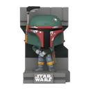 Funko Pop Star Wars Bounty Hunter Collection Boba Fett Metallic US Exclusive Pop! Deluxe Diorama [RS]