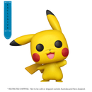 Funko Pop Pokemon Pikachu Waving Diamond Glitter US Exclusive Pop! Vinyl [RS]