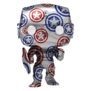 Funko Pop Avengers (Video Game 2020) Captain America Patriotic Age (Artist) US Exc Pop! w/Protector [RS]