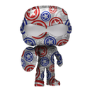 Funko Pop The Falcon and the Winter Soldier Capt.America Patriotic (Artist) US Exc Pop! w/Protector [RS]