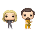 Funko Pop Parks and Recreation Locked In Ron & Leslie Pop! Vinyl 2 Pack [RS]