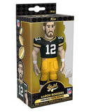 Funko Pop NFL: Packers Aaron Rodgers (with chase) 5" Vinyl Gold