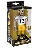 Funko Pop NFL: Packers Aaron Rodgers (with chase) 5" Vinyl Gold