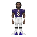Funko Pop NFL: Ravens Lamar Jackson (with chase) 5" Vinyl Gold